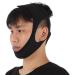 Anti Snoring Chin Strap Stop Snore Chin Strap Unisex Stop Snoring Mesh Breathable Strap Jaw Support Belt Bandage for Correction of Mouth Breathing(Black) - Buy Online on GoSupps.com