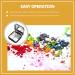Lurrose 2 Pieces Empty Magnetic Eyeshadow Palette with Mirror Refillable Makeup Storage Box for Lipsticks & Cosmetics - Black - Buy Online on GoSupps.com