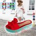 Comfortable Women's Plateau Sandals - Summer Suede Open Toe Non-Slip Beach Espadrilles (Size 6.35 US / 5.41 EU) - Buy Online on GoSupps.com