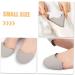 FOMIYES Pointe Ballet Toe Caps | Flexible Toe Pads & Protectors for Dance Shoes - Grey 10.00x7.00x0.40CM International Shipping Available - Buy Online on GoSupps.com