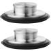 2-piece/set Kitchen Sink Stopper Sink Plug Cover For Garbage Disposal Flanges Drain Stainless Steel Plug Garbage Disposal Plug Cap 2 Pack Kitchen Sink Drain Stopper Garbage Disposal Stopper - Buy Online on GoSupps.com