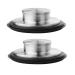 Sink Drain Stopper Plug Essential Sink Plug Garbage Disposal Plug Suitable for Kitchen & Bathroom Sinks Garbage Disposal Plug Cap 2 Pack Kitchen Sink Drain Stopper Garbage Disposal Stopper