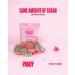 PANDY Candy SWEET HEARTS - Raspberry & Pear Gummy Candies Bag Only 1g Sugar & 80 Calories 1x50g (Pack of 2) 50 g (Pack of 2) - Buy Online on GoSupps.com