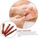 20 STK Healeved Acupuncture Stick & Acupressure Reflex Zone Socks - Wooden Foot Massage Tools for Spa Therapy - 12.5x1.5cm Set of 5 - Buy Online on GoSupps.com