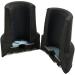 Quantum Leap Pack of Two 22mm Heavy Duty Rubber Ferrules Type Z Added Metal Washer for Extra Strength Crutch Tips Walking Stick Feet - Walking Stick Rubber Tips (22mm Black) - Buy Online on GoSupps.com