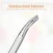 VOCOSTE Anti Slip Eyebrow Clip for Women Silver Tone 3.31"x0.28" - Buy Online on GoSupps.com