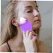 Minkissy Ice Cube Tray Facial Massager - Silicone Ice Roller Tool for Face Care & Skin Massage - Violet 15x6CM - Buy Online on GoSupps.com
