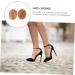 NOLITOY 5 Pairs High Heel Insole Cushions - Invisible Toe Socks & Foot Pads for Comfort | High Heels Accessories - Buy Online on GoSupps.com