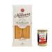 Italian Gourmet E.R. La Molisana Ziti Campani N. 8 Pasta Lenta Lavorazione Lot de 3 p tes base de semoule de bl dur 500 g + Polpa Italian Gourmet Polpa 400 g