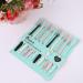 Macaron Toothbrushes for Adults & Kids - Soft Bristles Family Set Travel-Friendly 10 Pieces with Protective Cover - Buy Online on GoSupps.com