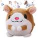 Moving dog toy ball plush toys active movable pet plush toys non-toxic bite-proof toys ball active moving pet plush toy for pet training ball (B)