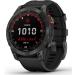 Garmin fenix 7 Solar, adventure smartwatch, with Solar Charging Capabilities, rugged outdoor watch with GPS, touchscreen, health and wellness features, slate gray with black band - Buy Online on GoSupps.com