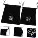 Baluue 4 Pcs Storage Bag Hair Dryer Travel Bag Hair Dryer Storage Pouch Travel Hair Tools Black Velvet - Buy Online on GoSupps.com