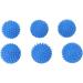 Silicone Dryer Balls Reusable Silicone Clothes Dryer Balls Convenient to Reduce Drying Time for Laundry (Blue 6 PCS) - Buy Online on GoSupps.com
