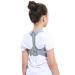 RUNSIBA Adjustable Posture Corrector Back Support Girls Shoulder Belt Rectify Straighten Gray gray Small