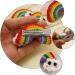 FRCOLOR Kids Pairs Rainbow Barrettes korean hair clips colorful hair clips kids barretes Hair Pin girl hair side clip Wool Felt Rainbow Charm hair bang clip alloy child to weave to - Buy Online on GoSupps.com