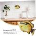 Zerodeko 2pcs Decorative Fish Wall Hanging Ocean Fish Iron Fish Hanging 30X17cmx2pcs Yellowx2pcs - Buy Online on GoSupps.com