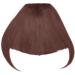SEGO Clip-in Pony Hairpiece Extensions | Realistic Fringe Bangs | One Piece Front Hair Extension for Instant Style - Buy Online on GoSupps.com