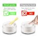 Sibba 6x Metal Mini Spoon Spatula Set - Cosmetics Applicator for Face Masks Creams & Beauty - 2 Gold 2 Silver & 2 Rose Gold - Buy Online on GoSupps.com