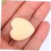 Ibasenice 100 PTH Peach Herz Wooden Heart Beads | Unfinished DIY Valentine's Day Craft Supplies | Sparkling Wooden Spacer Beads - Buy Online on GoSupps.com
