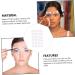 MAGICLULU 480 Pcs Eyebrow Stickers Eyebrow Card Brow Makeup Stencil Non-woven Fabric White Disposable Tool - Buy Online on GoSupps.com