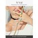 ohora N Veil Semi Cured Gel Nail Strips - Salon-Quality Long Lasting Nail Art - Easy Application & Removal - 2 Prep Pads, File, Wooden Stick - Buy Online on GoSupps.com