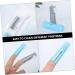FOMIYES 9 pcs Tools and Brush Cleaning Professional Finger Double-head Cat Pet Plastic Teeth Dog 1 count (Pack of 1) Assorted Colorx3pcs - Buy Online on GoSupps.com