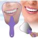 Cute Tooth Shaped Mirror with Handle Small Gift for Dental Clinic 3 Colors Available PC Material Designed for Oral Observation (Purple) - Buy Online on GoSupps.com