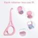Aligner & Retainer Remover Tool Set - Ideal for Invisible Braces, Trays, Dentures - 2pcs Pink - Buy Online on GoSupps.com