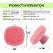 2pcs Silicone Face Scrubber Exfoliator Brushes - Gentle Manual Facial Cleansing Pads for All Skin Types - Exfoliate and Massage Pores - Black and White - Buy Online on GoSupps.com