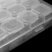 Vereen 2X 56 Grid Storage Tool Diy Removable Clear Plastic Organizer Nail Art Rhinestone - Buy Online on GoSupps.com