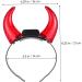 Didiseaon Red Led Devil Horn Headband Novelty Devil Horns Hairband Flashing Demon Hair Hoop Luminous Ox Horns Devil Costume for Halloween Fancy Dress Cosplay - Buy Online on GoSupps.com