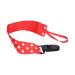 Universal Leash Holder Pacifier Holder Non-Toxic Safe Foldable for Home (Red Dot)