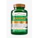 Organic Vitamins Anamu 1250mg 100% Organically Grown Petiveria Allicea Guinea Hen Weed Vitamisan -120 Capsules 