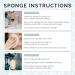 Wildpier Beauty Konjac Sponge - Natural Luxury Facial Exfoliator & Makeup Remover for Sensitive Skin | Plant-Based Scrubber for Dead Skin Cells - White - Buy Online on GoSupps.com