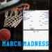 March Madness Bracket Poster Set - 64 Player Dry Erase Board, 32x48 Inches - Includes 2 Markers and Metal Grommets - Made in USA - Buy Online on GoSupps.com