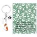 Ensianth Dog Keychain Gifts for Dog Lovers Puppy Keychain Dog Paw Print Keychain Gifts for Dog Owners Mom Dad Puppy Dog Keyring Little Shetland Sch ferhund