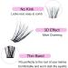 LAUBESS Individual Lashes 300 Pcs - 40D-0.07D Mix 8-15mm - Eyelash Extension Kit for False Lashes - Buy Online on GoSupps.com