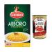 Curtiriso Riso Arborio 100 Italian rice ideal for all risottos 15 minutes 1 kg package + Italian Gourmet Polpa di Pomodoro 400 g can