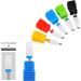 YUEMING 5pcs Ceramic Nail Drill Bits Set - Professional Safety Cuticle Clean & Gel Remove - 3/32 Grinding Wheel Head for Manicure Pedicure Nail Care - Buy Online on GoSupps.com