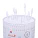 Buy Organic White Cotton Swabs - 400 Count Spiral Pointed Tips Lint-Free & Cruelty-Free Double-Sided Precision Cotton Buds for Gentle Use - Buy Online on GoSupps.com