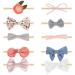 COUXILY Baby Girl Headbands and Bows Newborn Infant Toddler Hair Accessories (01)