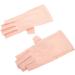 FRCOLOR 2 Pairs Sun Protection Half Finger Gloves Hand Gloves for Protection Guantes Para De Mujer Sun Gloves Uv Manicure Gloves Miss Nylon - Buy Online on GoSupps.com