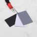 3PCS Exposure Photography Card Set with Lanyard | Grey, White, Black Cards for DSLR | 8.5x5.5cm - Buy Online on GoSupps.com