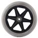 Wheelchair Wheels 6in Solid Wheel Non Slip Stable Operation 5 Hole 608ZZ Bearing for Rollators for Walkers - Buy Online on GoSupps.com