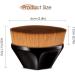 Makeup Brushes Foundation Brushes Foundation Makeup Brush Flat Top Liquid Powder Foundation Brush for Blending Liquid Cream or Flawless Powder (Black) - Buy Online on GoSupps.com