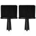 Neck brush 2 pieces of neck brush hairdresser hairdresser hair brush soft nylon hairdresser brush barber brush fiber bristles black hairdresser neck brush for cleaning broken hair on the neck
