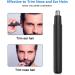 Unisex Eyebrow Hair Trimmer - Painless Electric Waterproof Facial Hair Remover with Dual Blades for Easy Cleansing - Shop Internationally - Buy Online on GoSupps.com