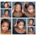 Usexy Pixie Cut Lace Front Human Hair Wig | Short Bob Straight 13x4 Lace Front Wig for Black Women | Pre Plucked 150% Density with Baby Hair | 1B Color - Buy Online on GoSupps.com