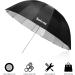 Selens 51 Double Layer Black/Silver Reflective Lighting Umbrella - U51-R - Buy Online on GoSupps.com